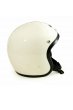 画像2:  Beetle500-TX JET HELMET (アイボリー・シングルストラップ)  (2)