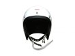 画像1:  Beetle500-TX JET HELMET (アイボリー/黒革ダブル白ストラップ) (1)