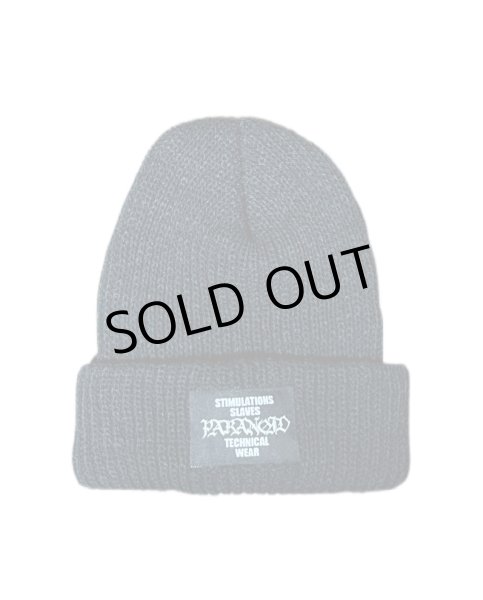画像1: [PARANOID] logo BEANIE (1)