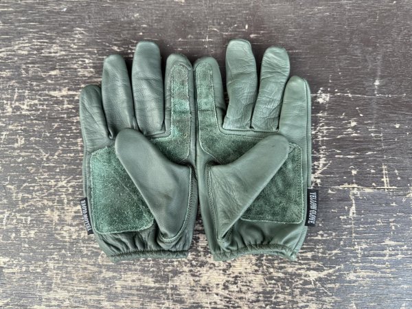 画像2: [YELLOW GLOVE] SHORT GLOVE   MILITARY GREEN (2)