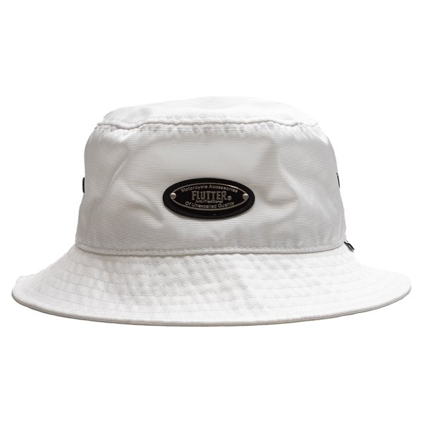 画像1: [FLUTTER] PE Oxford Bucket Hat WHITE (1)