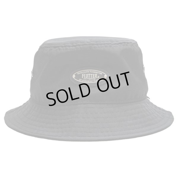 画像1: [FLUTTER] PE Oxford Bucket Hat BLACK (1)