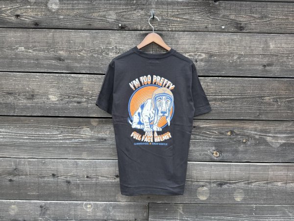 画像1: BEETLE Pretty dog Short-sleeve shirt BLACK (1)