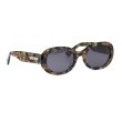 画像2: [FLUTTER] Acetate Narrow Oval Glasses  DEMI (2)