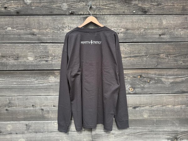画像2: PRIMITIVE ENERGY Long Tee [Short-hair] BLACK (2)