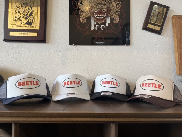 画像1: BEETLE Logo cap (1)