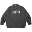 画像1: [FLUTTER] The Dress" OG logo Windbreaker  BLACK (1)
