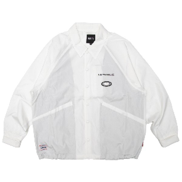 画像2: [FLUTTER] The Dress" OG logo Windbreaker WHITE (2)