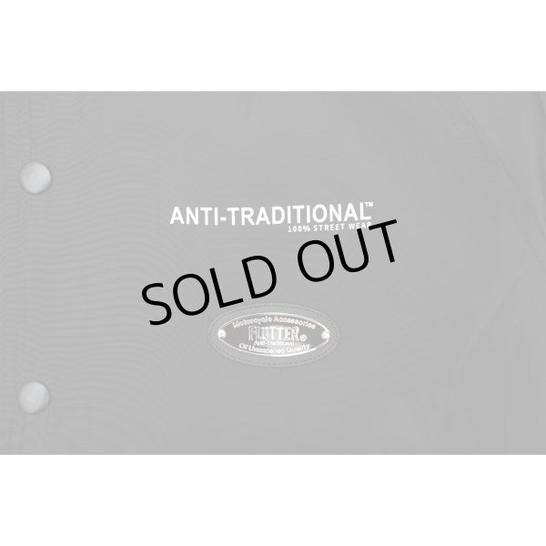 画像3: [FLUTTER] The Dress" OG logo Windbreaker  BLACK (3)