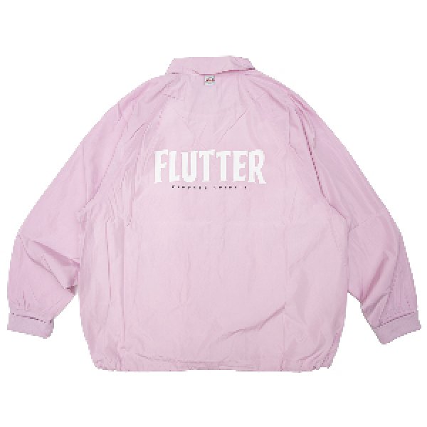 画像1: [FLUTTER] The Dress" OG logo Windbreaker PINK (1)