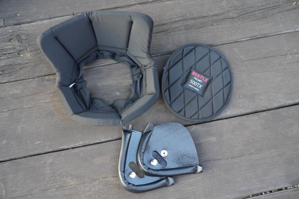 画像2: BEETLE 500TX-3  チークパット ※インナーは別売りとなります。 (2)