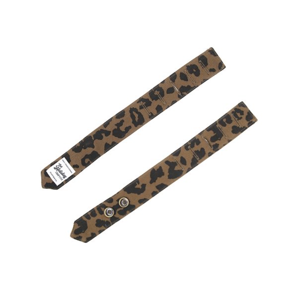 画像5: [FLUTTER]The Holiday - Comfy fit- Cotton Twill Leopard Easy Pants BROWN (5)