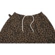 画像2: [FLUTTER]The Holiday - Comfy fit- Cotton Twill Leopard Easy Pants BROWN (2)