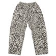 画像1: [FLUTTER]The Holiday - Comfy fit- Cotton Twill Leopard Easy Pants IVORY (1)