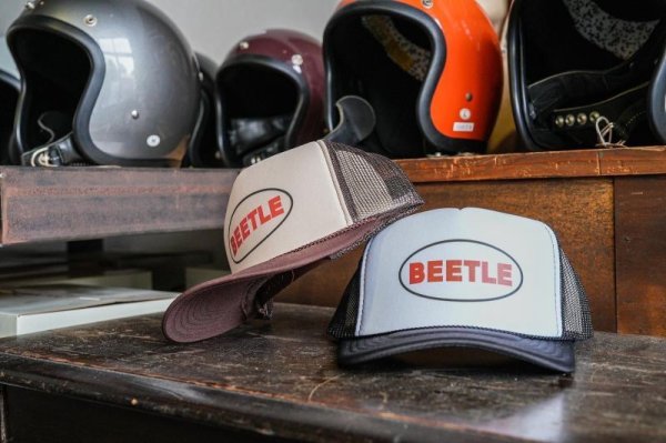 画像1: BEETLE Logo cap (1)