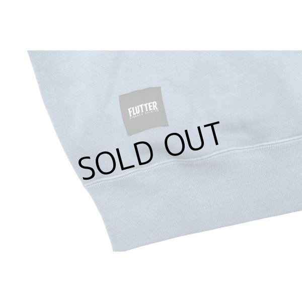 画像4: [FLUTTER] Pigment Dye B/S OG logo Sweat BLUE (4)