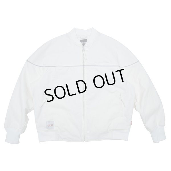 画像1: [FLUTTER] Duck Cup Shoulder Jacket WHITE (1)