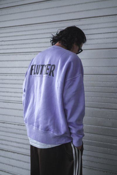 画像2: [FLUTTER] Pigment Dye B/S OG logo Sweat