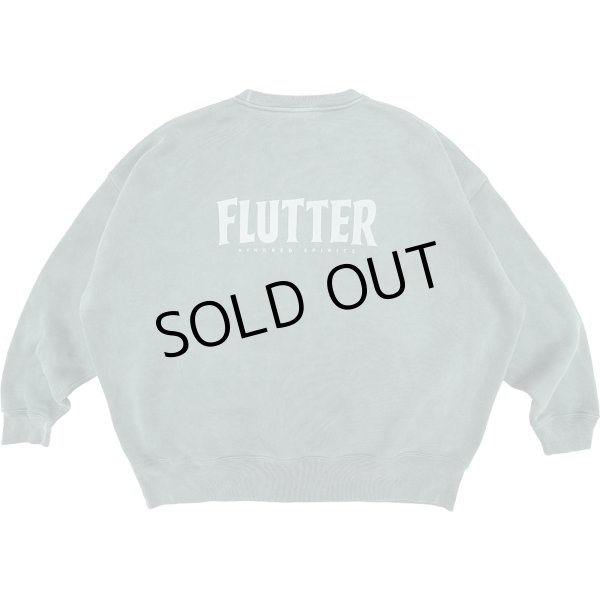 画像2: [FLUTTER] Pigment Dye B/S OG logo Sweat GREEN (2)