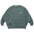 画像16: [FLUTTER] Pigment Dye B/S OG logo Sweat (16)