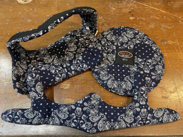 画像2: BEETLE MTX 専用インナー (ペイズリー) (2)