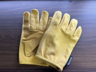美品オーシャンビートルYELLOW GLOVE イエロー レザー手袋 Glove - OCEANBEETLE ONLINE STORE
