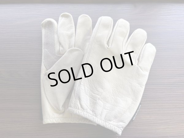 画像1: [YELLOW GLOVE] SHORT GLOVE WHITE BEIGE (1)