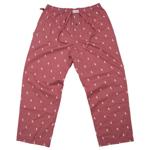 画像1: [FLUTTER] O/E FL logo Easy Pants PINK (1)