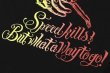 画像5: [PARASITE] WORLD BEYOND SPEED S/S T-SHIRT BLACK (5)