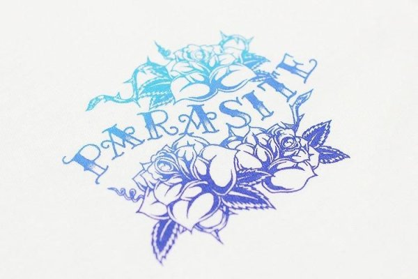画像2: [PARASITE] ROSE LIP S/S T-SHIRT WHITE (2)