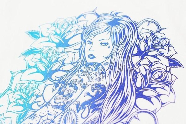 画像3: [PARASITE] ROSE LIP S/S T-SHIRT WHITE (3)