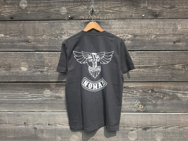 画像1: DOGTOWN Motorcycle BLACK FLAG Short Tee Black (1)