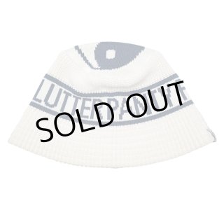 帽子 PANTY DROPPER xFLUTTER Yin yang Knit FLUTTER] PANTY DROPPER xFLUTTER Yin yang Knit Bucket Hat