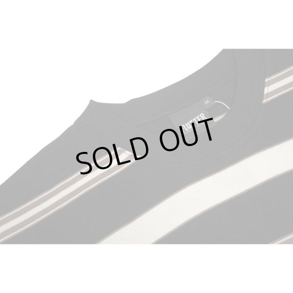 画像6: [FLUTTER] Multi Border B/S S/S Tee　BLACK (6)