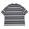 画像9: [FLUTTER] Multi Border B/S S/S Tee (9)