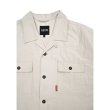 画像10: [FLUTTER] T/C Open Collar S/S Work Shirts (10)